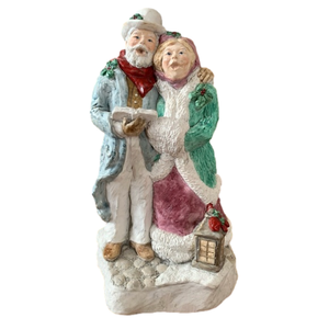 Vintage 1986 Christmas Carolers The Legend Of Santa Claus Collection